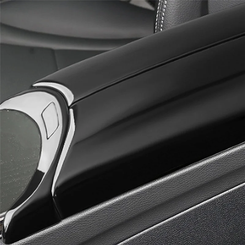 

Car Armrest Box Cover Interior Trim For Mercedes Benz C 180 260 GLC260L 300L Center Armrest Box Cover Trim-A28K