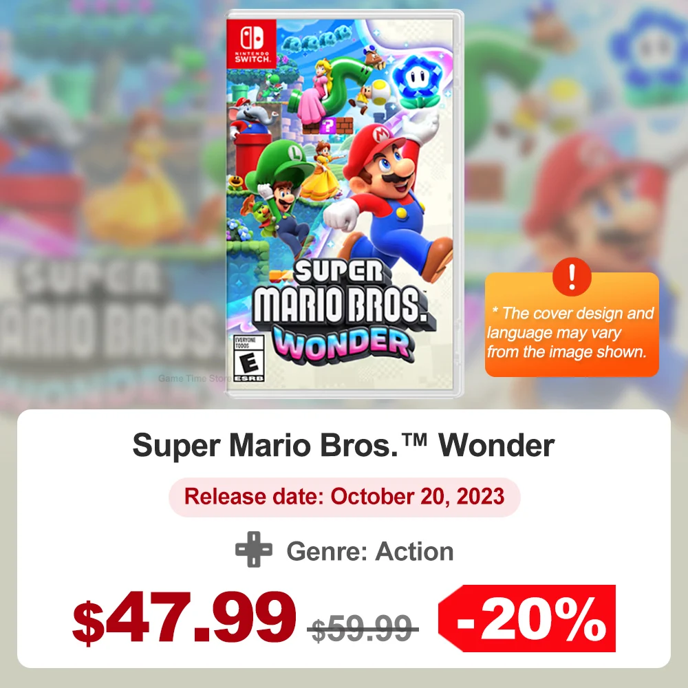 スーパーマリオ Nintendo Switch ゲーム マリオカート8 ワンダーカート