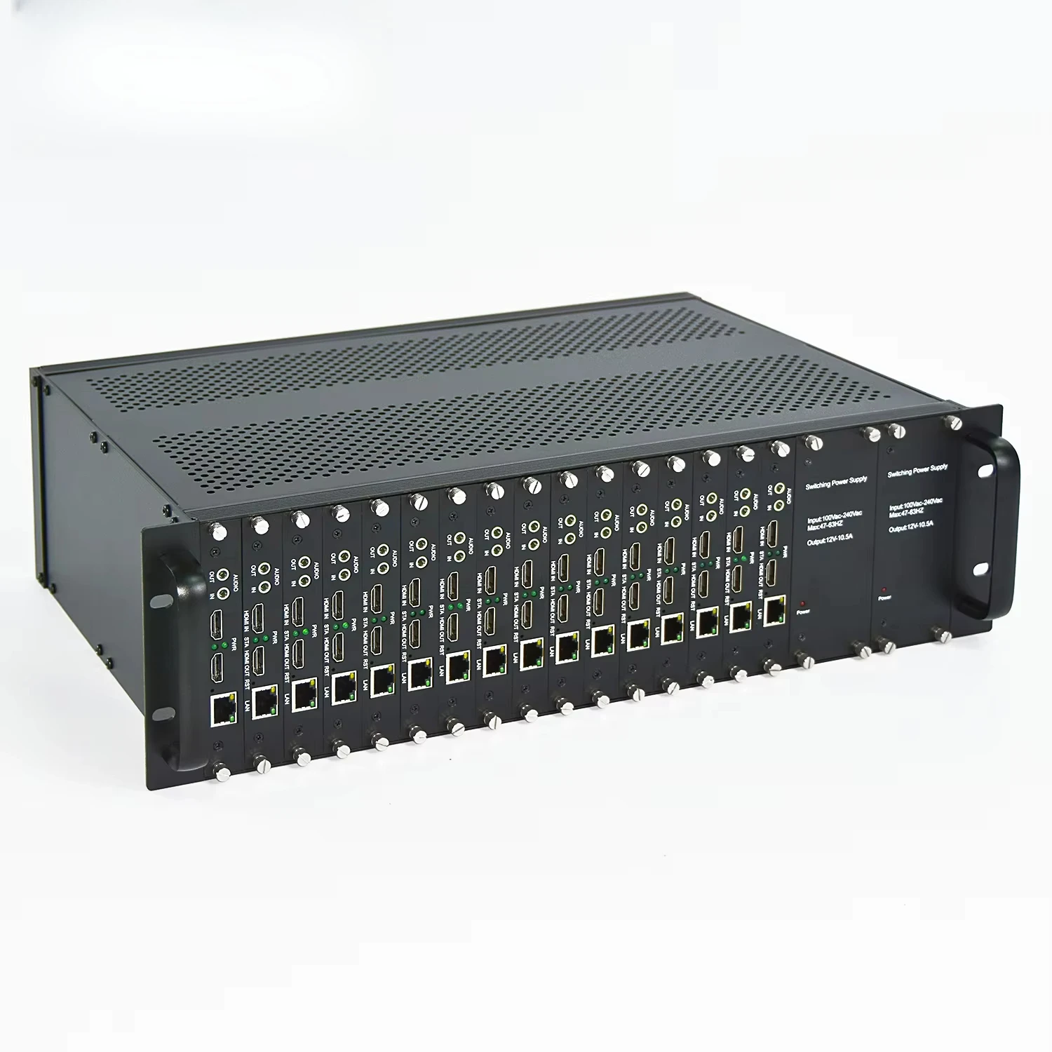 6/8/12/16 Channels HDMI Video Encoder Support HDMI/SDI/VGA/CVBS Optional H.265 H.264 Multi Channel Encoder