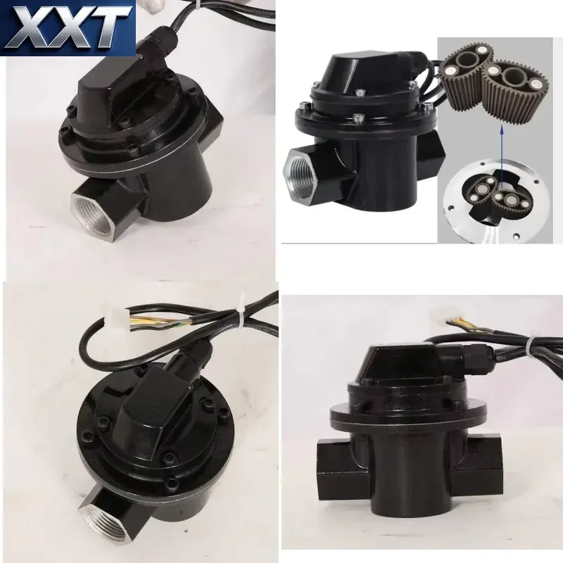 XXT OGM Flow Meter Oil 1'' Aluminum Alloy High Accuracy IP65 Protection OEM Customization Manufacturer Pulse