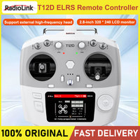 RadioLink T12D 12 Channels RC Transmitter 2.4GHz with R16FG Receiver Remote Controller for FPV Drone Fixed Wing Airplane Car