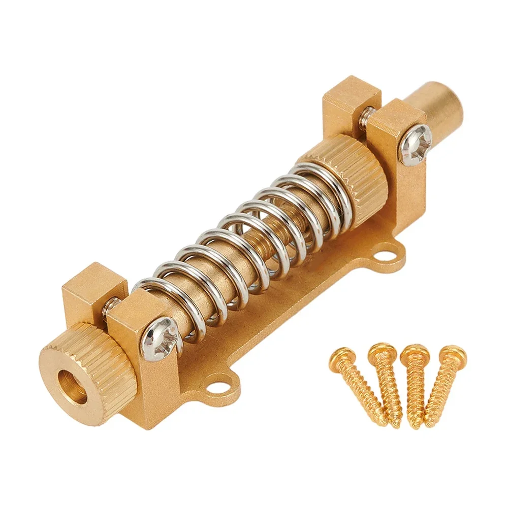 Hot SaleElectric Guitar Brass Tremolo Bridge Stabilizer Stopper Stabilizing Device Arming Adjuster Tremsetter Style Guitar Parts