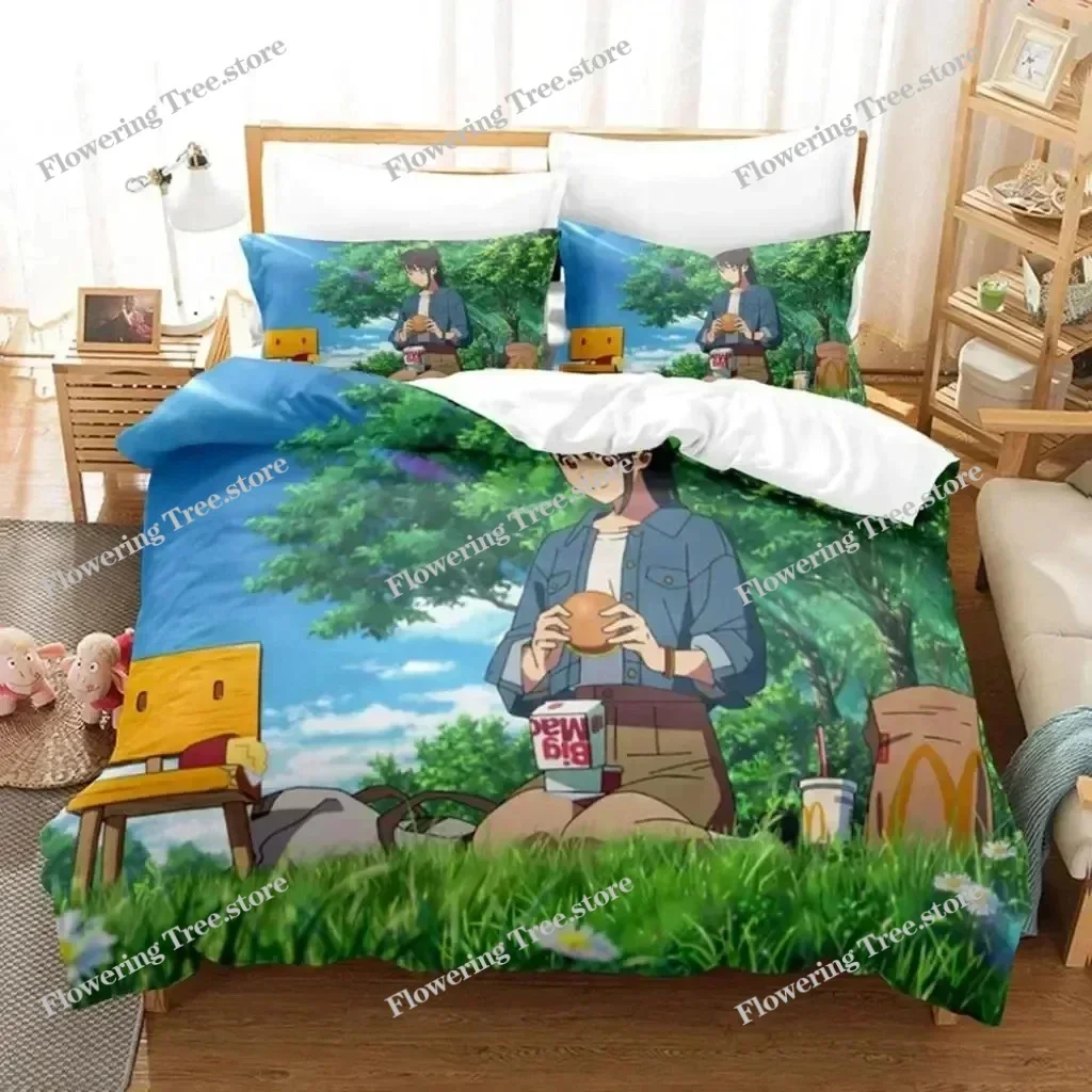 

Anime Movie Suzume No Tojimari Bedding Set Boys Girls Twin Queen Size Duvet Cover Pillowcase Bed Kids Adult Home Textileextile02