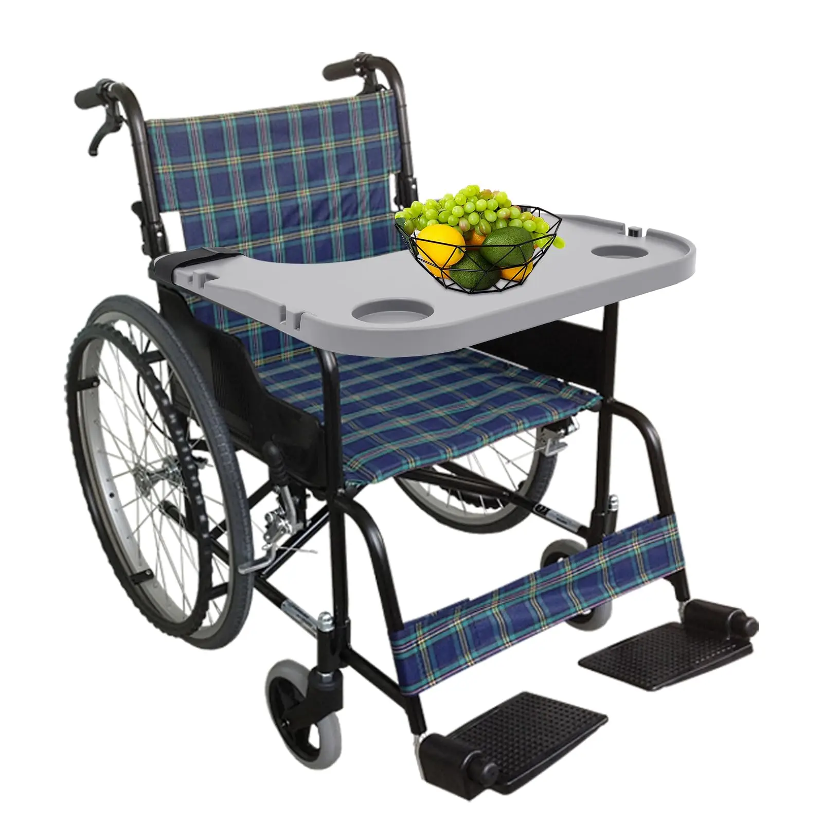

Wheelchair Table Board, Wheelchair Table, Wheelchair Lap Tray Rollstuhl-Tis with 4