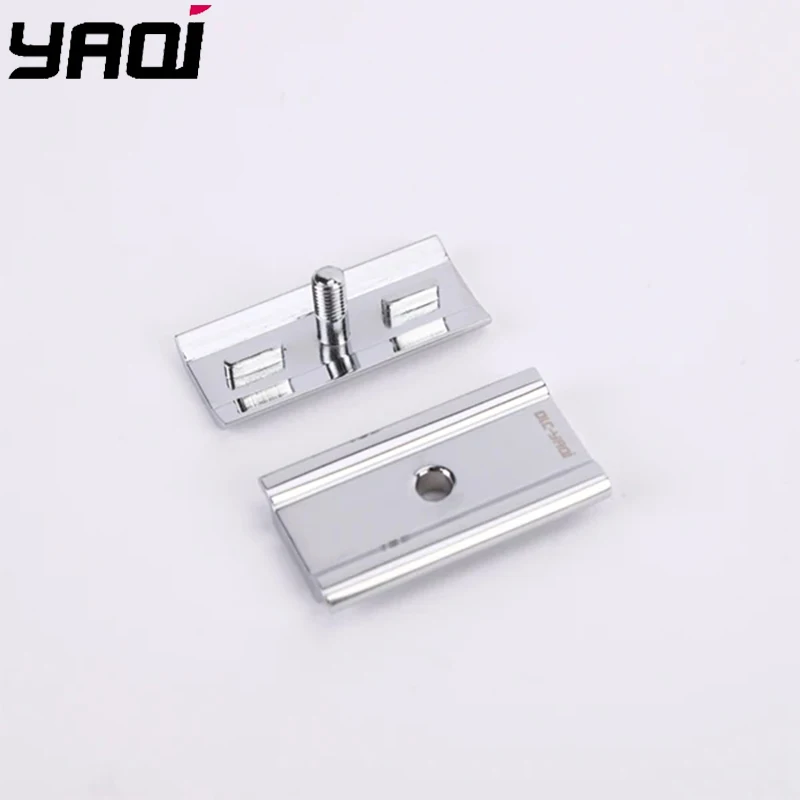 2026 Yaqi Chrome Color Mercury Men Safety Razor Head Flash Sale With A Blade Gap Of 1.25mm And Weight Of 45g Comfortable Shave