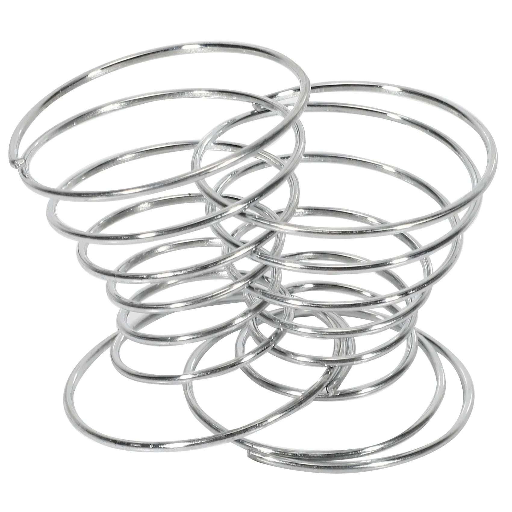 ABKW-18 Pieces Air Plant Stand Airplant Container Tillandsia Holder Stainless Steel Plant Display Racks Air Pineapple Base