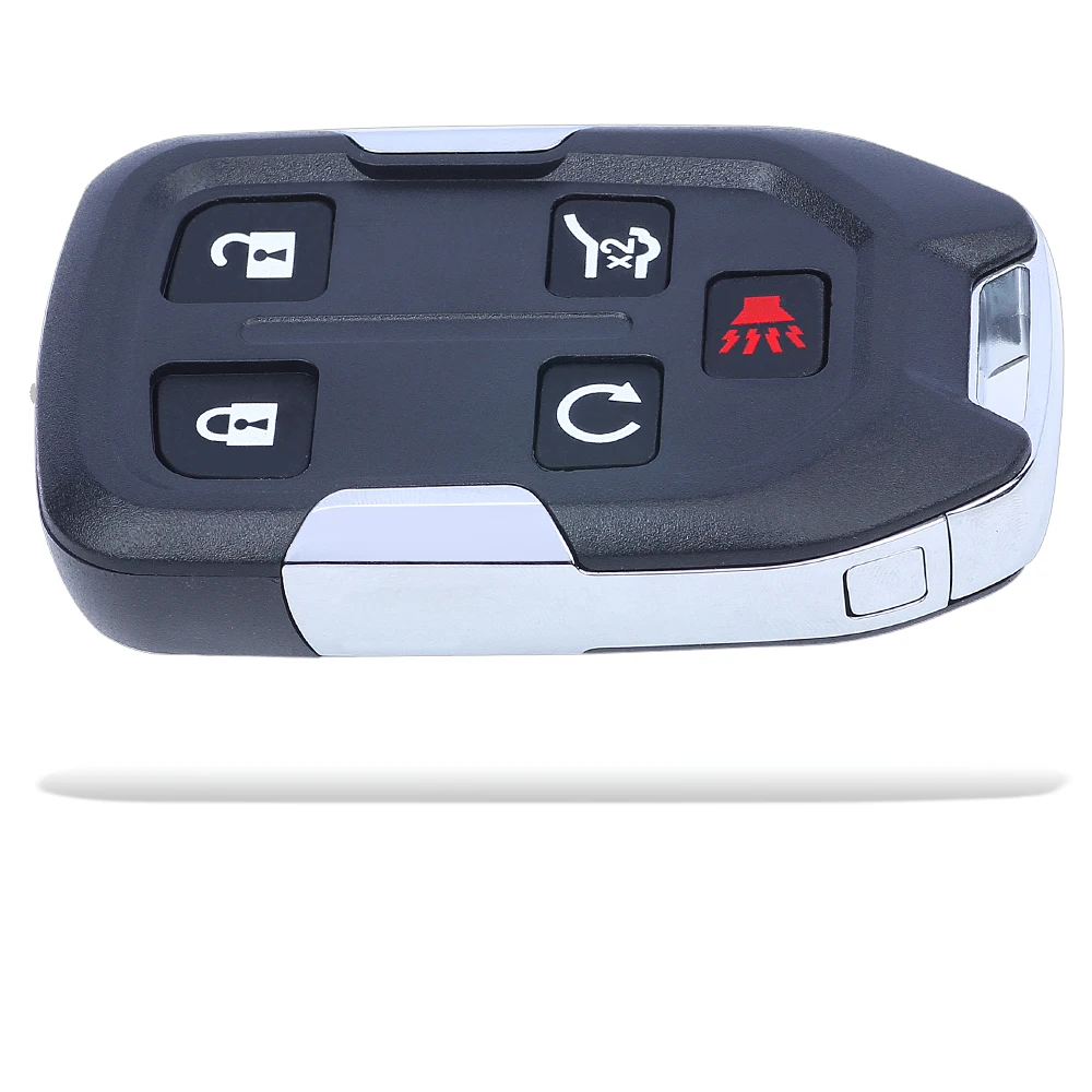 KEYECU Smart Remtoe Key Shell Case 4/5 Button Fob for GMC SIERRA Chevrolet Silverado 2019 2020 2021