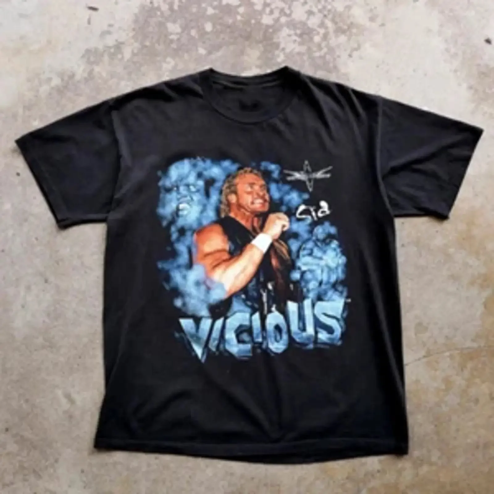 90s 00s SID VICIOUS RULER OF THE WORLD Black All Size T Shirt vintage Washed Breathable Soft Stretched streetwear Casual