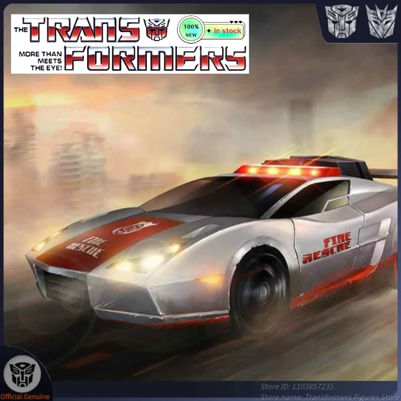 

Оригинальная абсолютно новая модель робота-трансформера, игрушка Netflix Red Alert G1, студийный фильм, мультяшная фигурка, аниме-кукла, подарки для детей