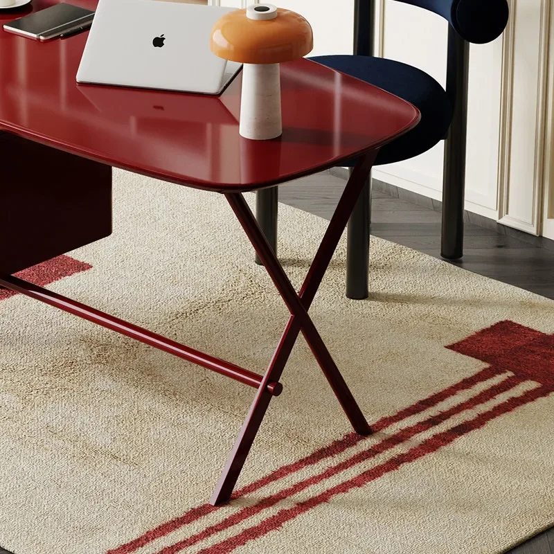 Design Aesthetic Office Desk Minimalist Home Decoration Bedroom Office Desk Computer Modern  Unique Furniture