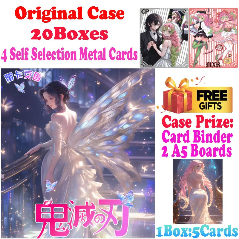 

2025 Newest Case Wholesale Mika Culture Demon Slayer Colored Card Shinobu Trading Mitsuri Tanjiro CCG TCG Hobbies Gift