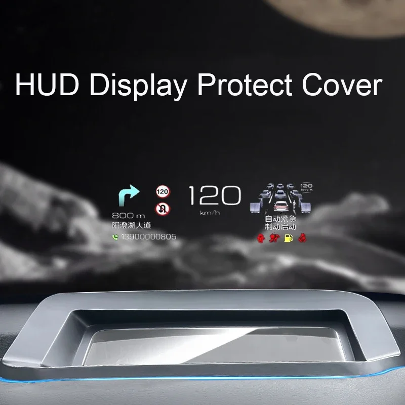 Car HUD Display Protective Cover Head Up Display Reflective Projection Screen Dustproof For Great Wall GWM Haval H6 2023-2025