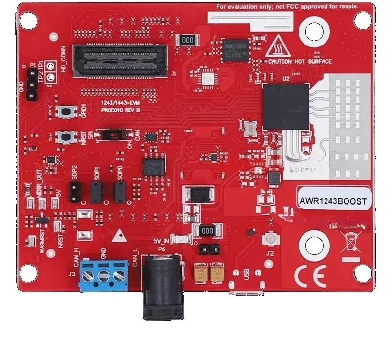 AWR1243BOOST AWR1243 76GHz 81GHz high-performance automotive MMIC evaluation module 1PCS
