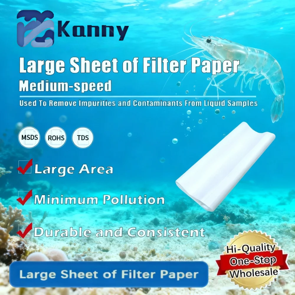 Large Sheet of Filter Paper for Filtration and Laboratory Applications Original Product