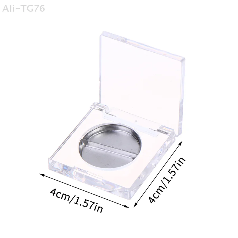 PuraVive 2.5g Empty Portable Eyeshadow Palette Blusher Box Solid Ointment Box Cosmetic Makeup Case Round Storage Container gallery 5