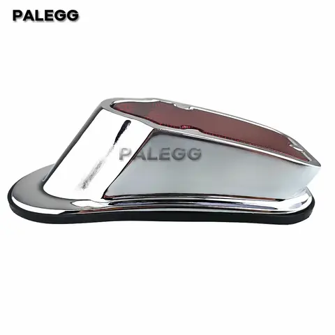 Motorcykel Tombstone LED Bakljus Universal För Harley Yamaha Suzuki Honda Kawasaki BMW Cafe Racer Bobber Anpassad Röd Bromslampa 8 best sales Harley Bobber - №8