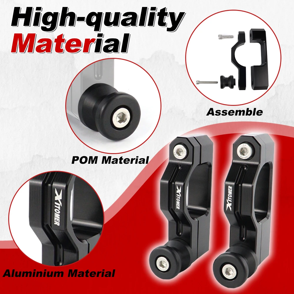 Motorcycle Swingarm Spool Sliders Swing Arm Bobbin Stand Screws Adapter Rebel 300 Rebel 500 2017-2024 SCL500 2024-2025 For Honda