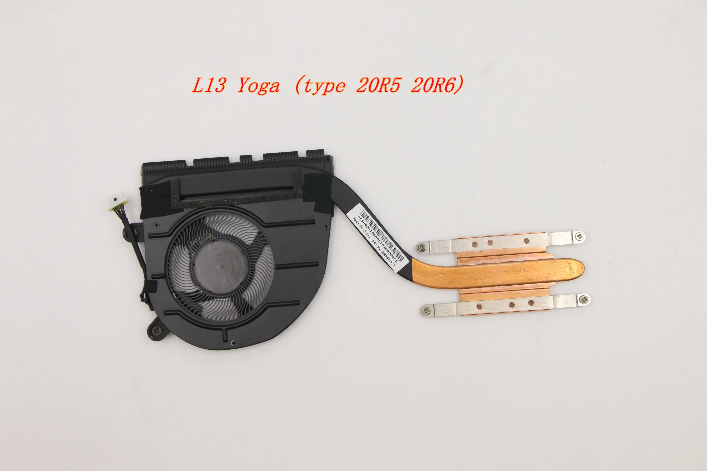 

New/Orig For Lenovo ThinkPad L13 Yoga(20R5 20R6)Laptop CPU Cooling Fan Heatsink Assembly Radiator Cooler 5H40S72913 5H40S72915