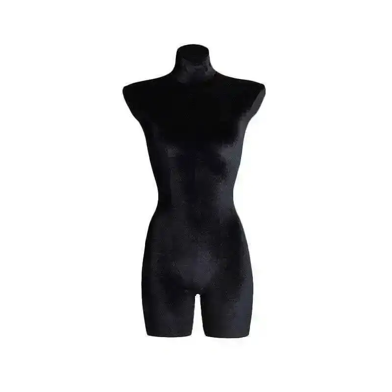 

Vucut Velvet Tam Gercek Half-length Kadın Sisme Mannequin for Women's Clothing Display Upper-body Mannequins Window Display