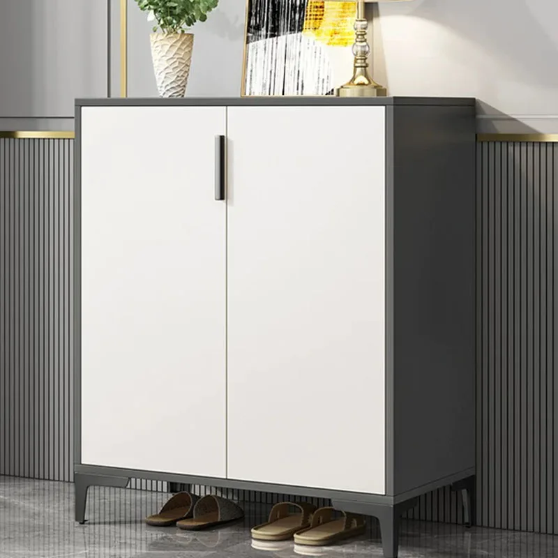 Show Cupboard Shoe Cabinet Wooden Living Room Designer Slippers Shoe Shelf Entrance Hall Modern Archivadores Salon Furniture