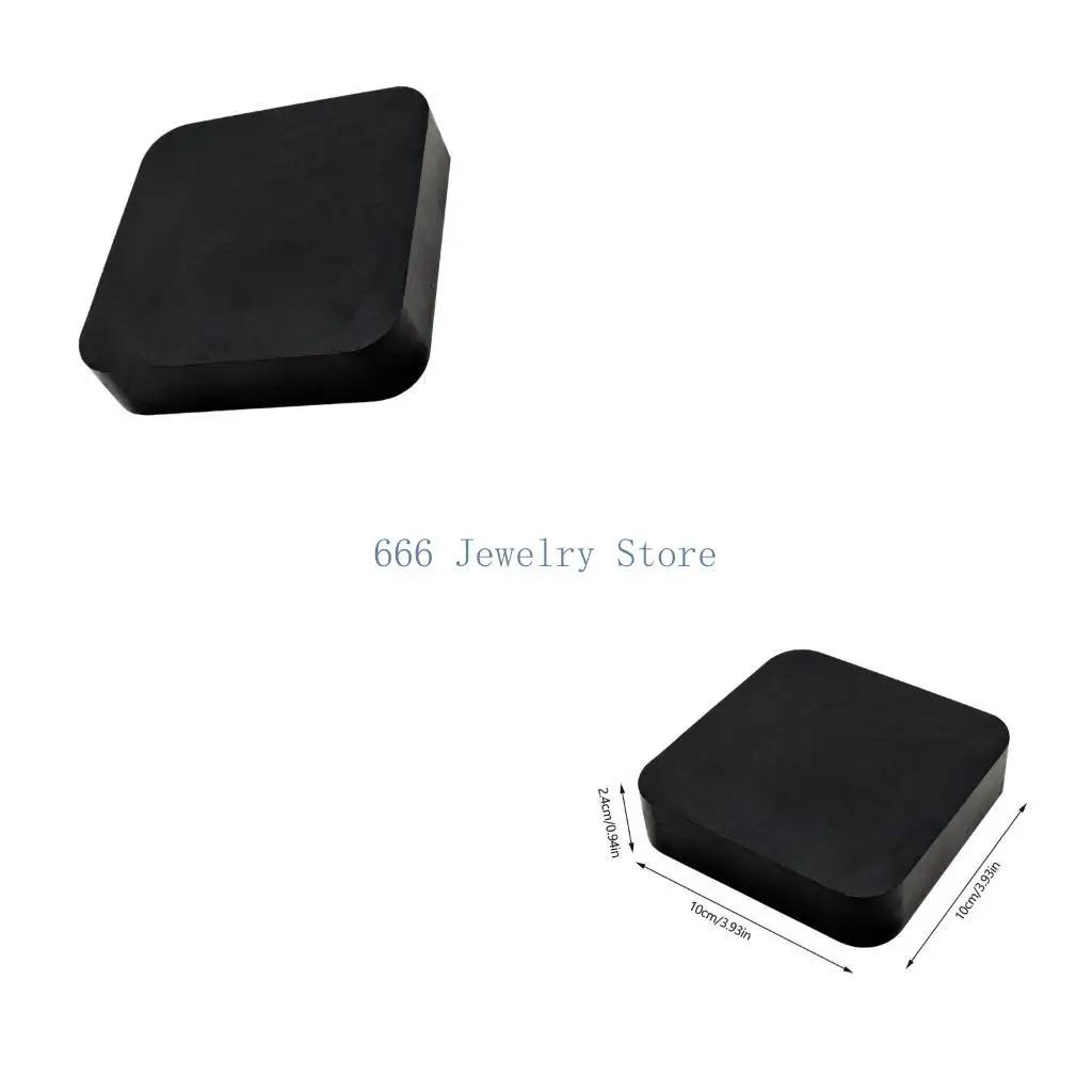 F2TD Rubber Jewelry Work Block for Hammering, Forming, and Flattening