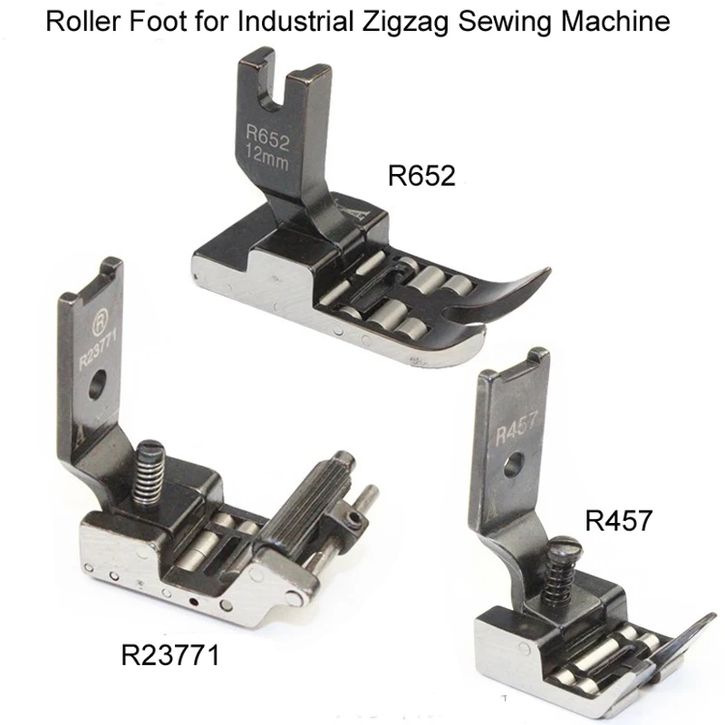 R652 R457 R2377 rolki stopka dociskowa dla przemysłu zygzak maszyna do szycia Singer 20U 457 JUKI LZ-2280 2284 koło łożyska