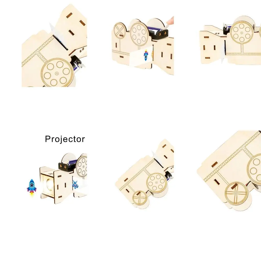 Simple Slide Projector For Physics Optics Learning Hands On Science Experiment  D2RC
