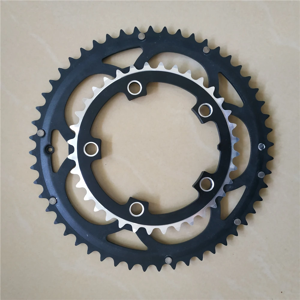 Chainwheel BCD 110 56T 53T 52T 50T 48T 46T 44T 39T 38T 36T 34T Road Bicycle Folding Bike Chain Rings CNC for Dual Disc