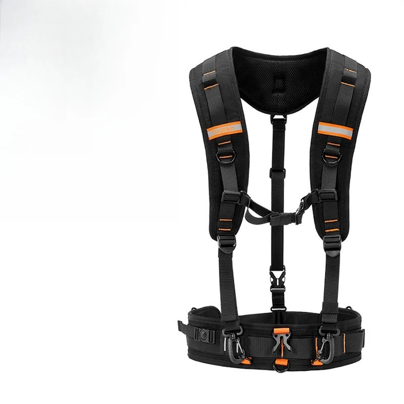 photography-waist-hanging-outdoor-harness-vest-camera-belt-quick-access-multi-storage-dslr-single-shoulder-strap-belt-wristband