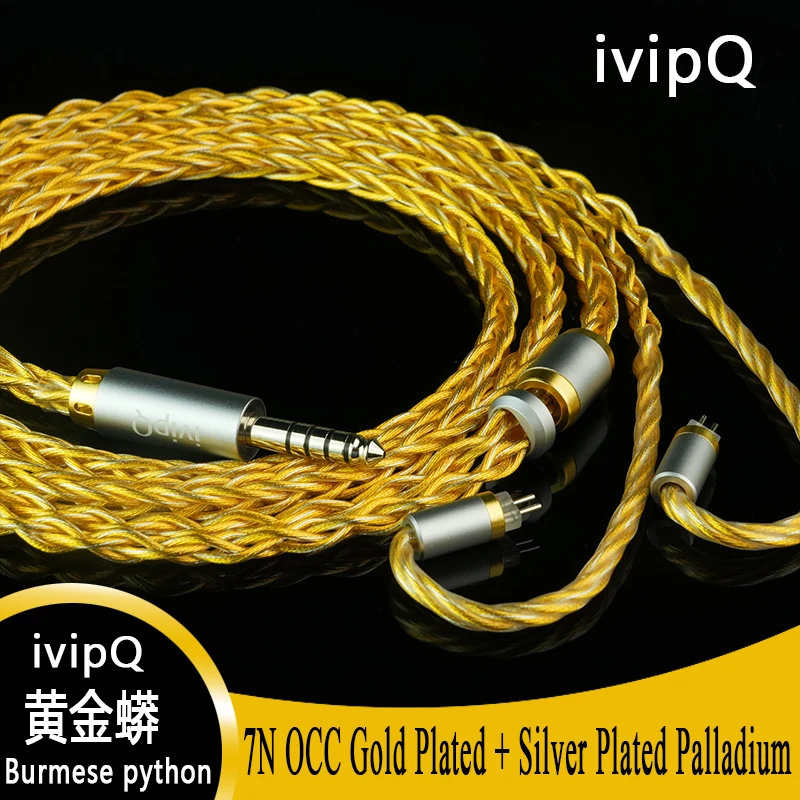 IvipQ-Burmese Python 7N OCC Gold Plated+Silver Plated Palladium