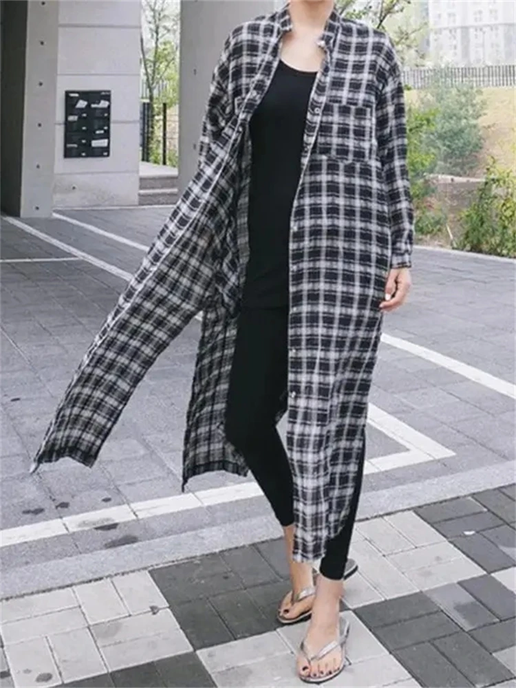 Mùa Hè Mới Áo Đầm 2021 Áo Đầm Kẻ Sọc Nữ Vintage Đầm Maxi Đảng Oversize Đi Biển Nữ Áo Khoác Sang Trọng Hứa