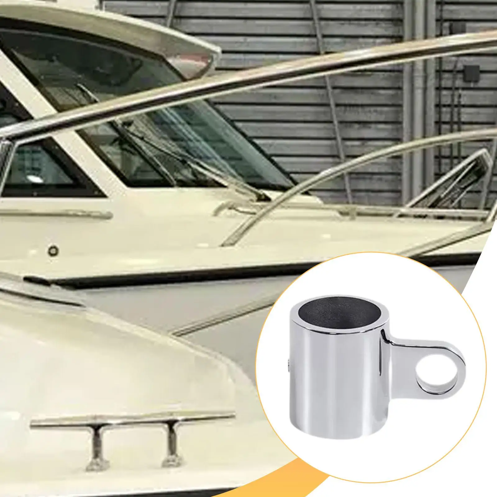 

Соединитель для труб из нержавеющей стали, 1 дюйм, для крепления к молдингу бимини-топа лодки, с шарнирным креплением на направляющую, для судов