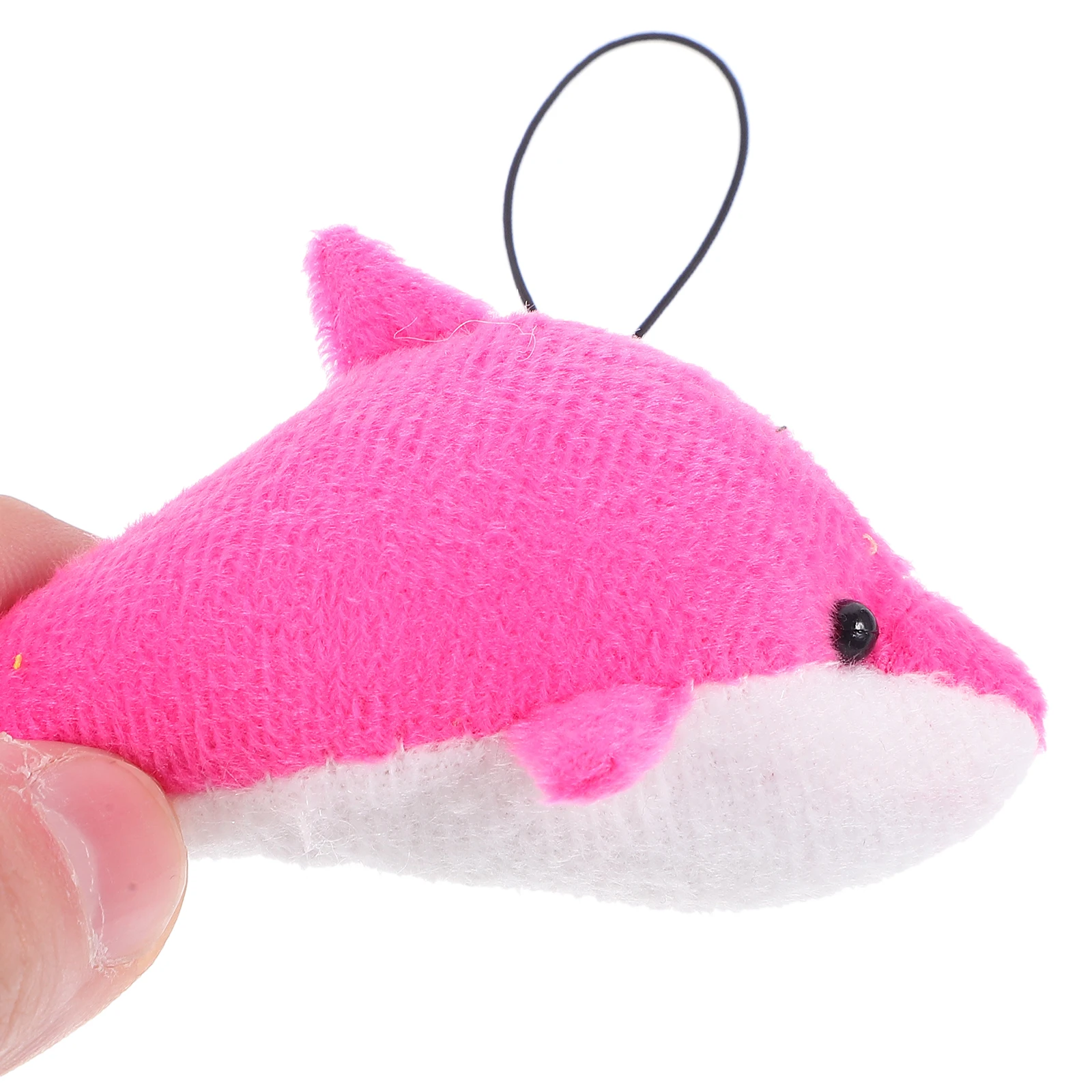 

6Pcs Mini Dolphin Hanging Ornaments Adorable Stuffed Animal Decor for Luggage Wallet Car Key Pendant Bulk Set Dolphin Pendant