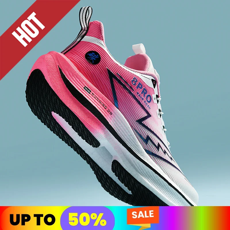 

NEW Running Sneakers Men Lightweight Breathable Wear-Resistant Carbon Plate Comfortable Marathon Athletic Sports Shoes for Man