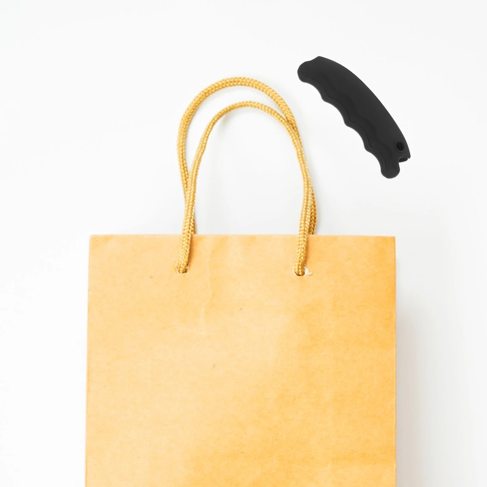 

Silicone Grocery Carrier Handle Ergonomic Shopping Handgrip Lightweight Compact Household Travel Storage Holder Tote