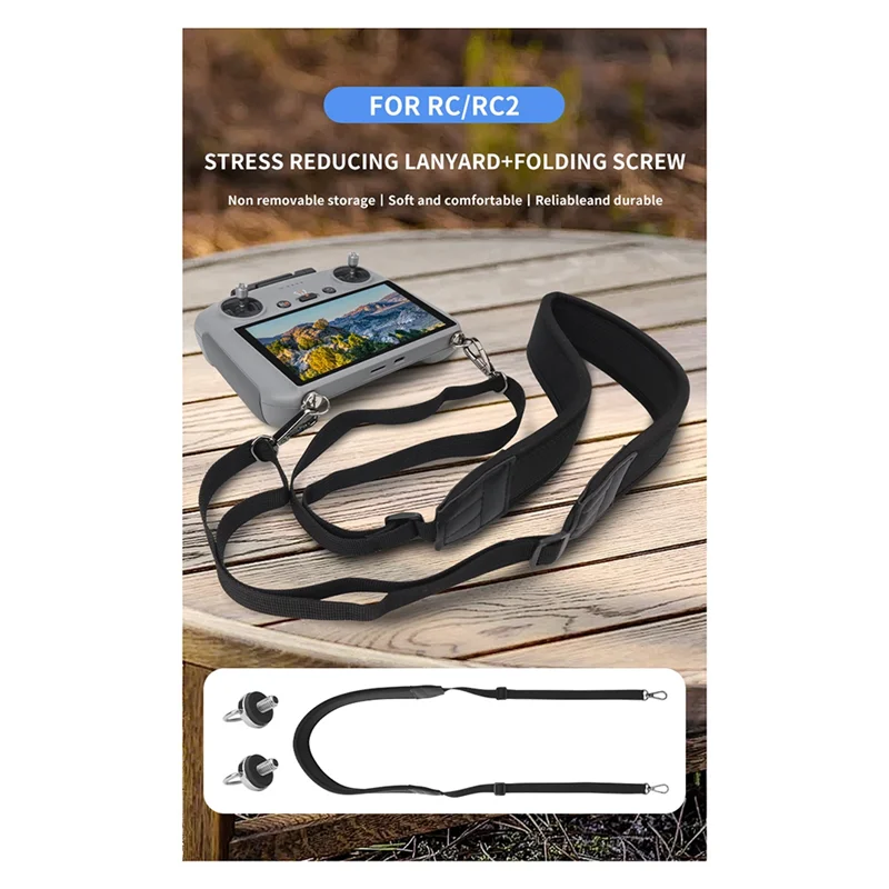 ABJF-Für DJI RC/RC2 Fernbedienung Mit Für DJI Mavic 4 Pro Drone Zubehör Neck Strap Und bildschirm Lanyard Gürtel