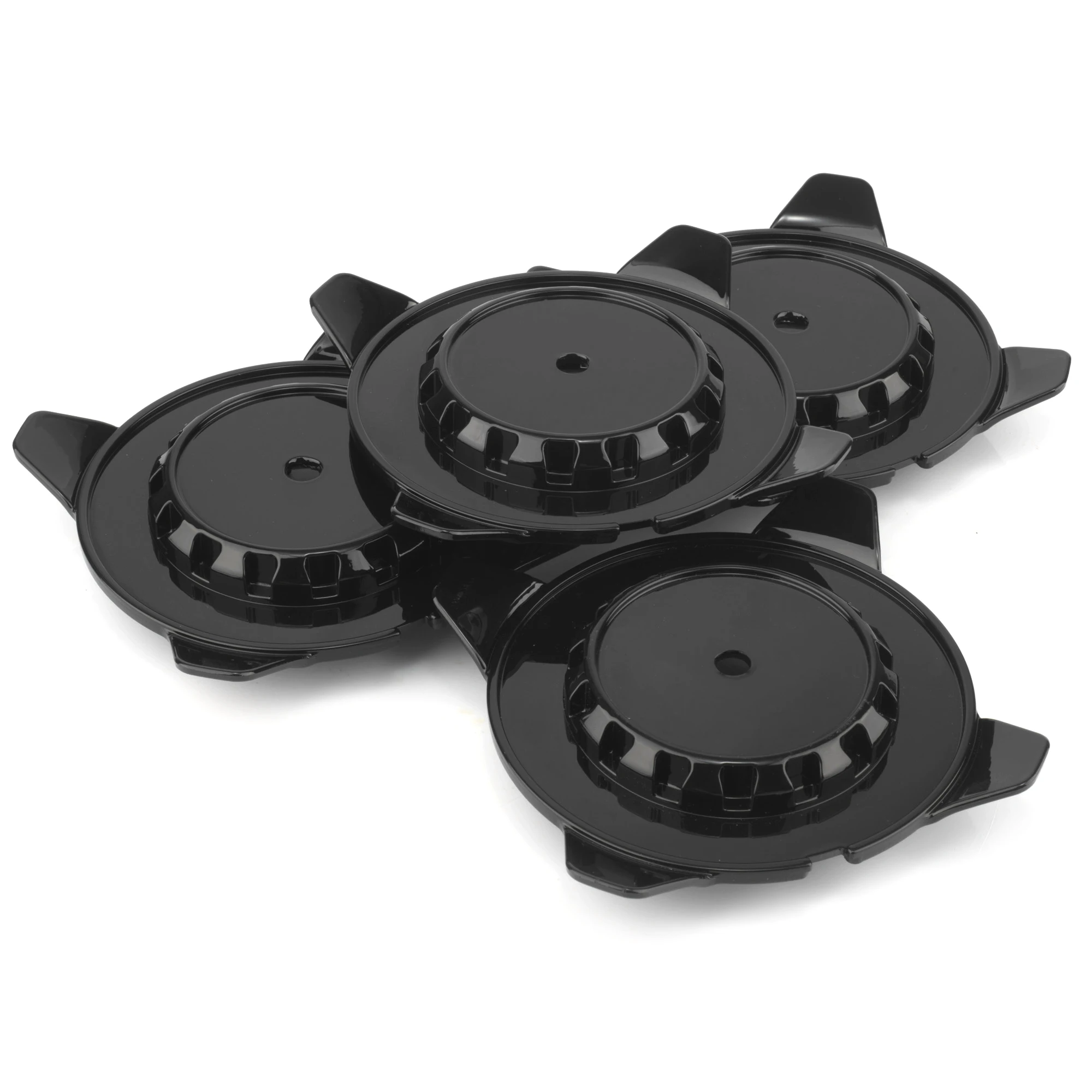 4pcs 143mm 61mm Car Wheel Cap For Racing M674 PCM674-227 Rim Refits Dust Cover 4 Lugs 5 Clip Auto Accessroies Black