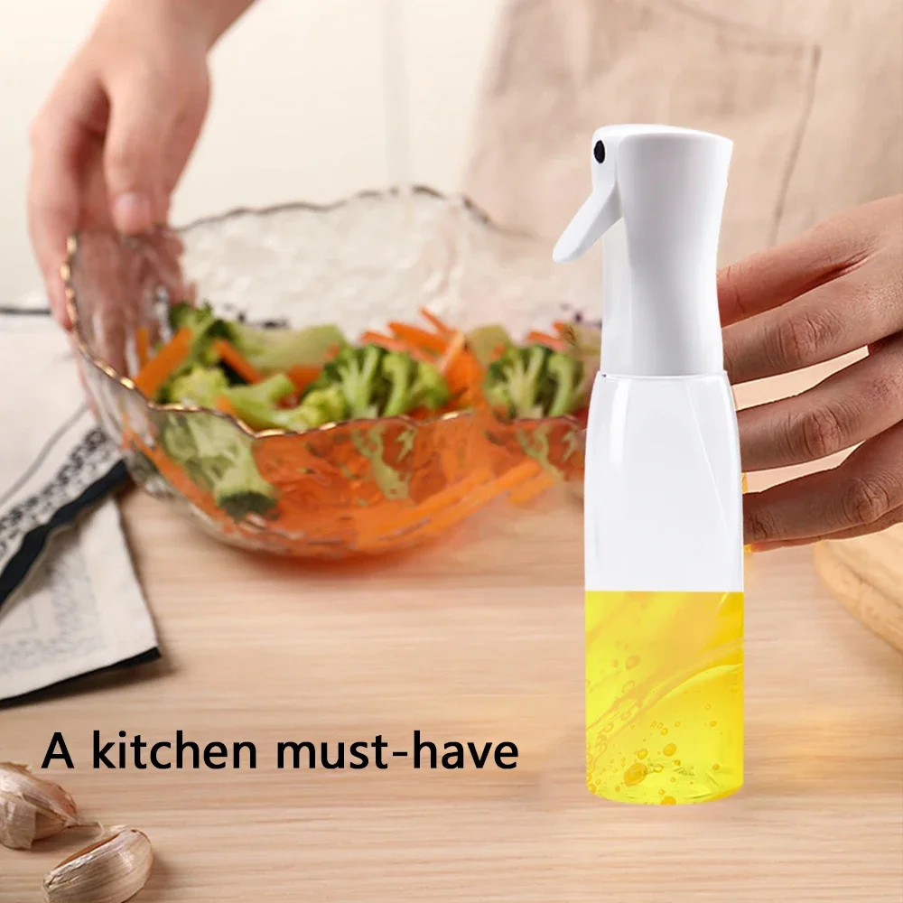 200/500ml Oil Sprayer Bottle Home Kitchen Cooking Oil Dispenser Fitness Fat Loss Camping BBQ Vinegar Sauce Sprayer Bottle