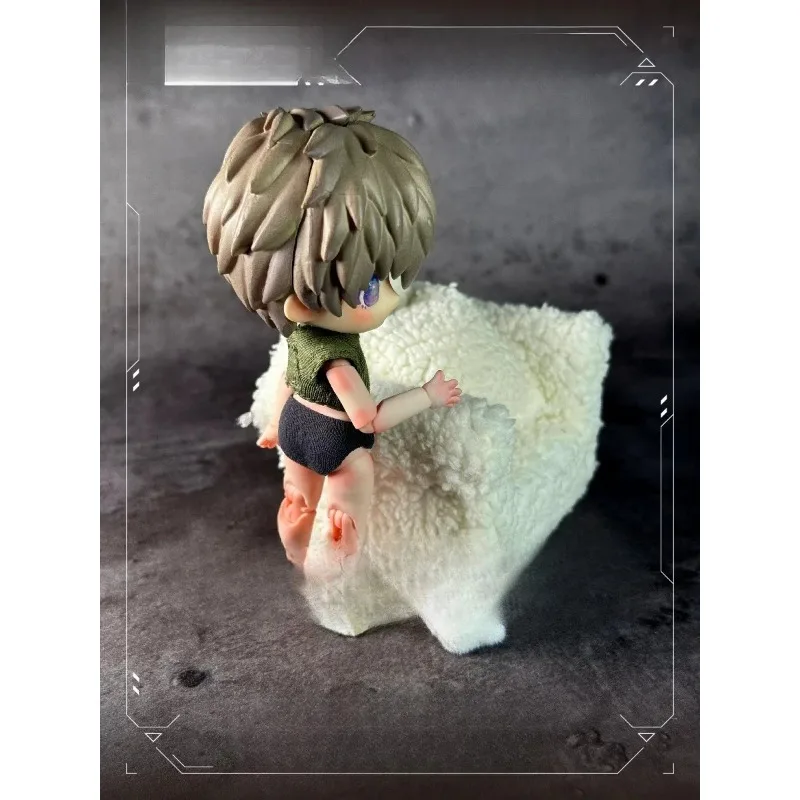 

Customized 1/12 Scale Action Figures Female Soldier Bow Underwear Clothes Model for 6'' BJD OB11 Romankey Scene Accessories