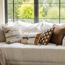 45x45cm Nordic Modern Throw Pillow Cover Fashionable and Luxurious Sofa Cushion Waist Cover Home Decoration Pillowcase