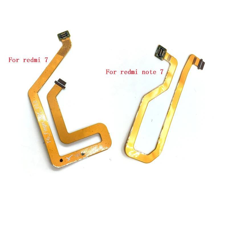 

For Xiaomi Redmi 7 / Note 7 Connector Ribbon Original Home Button Fingerprint Touch ID Sensor Connector Flex Cable