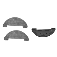 A98I-For Proscenic T8/850 Tmini/T7/D5cost Compatible Replacement Mop Bracket With Mop For Robot Vacuums Cleaner