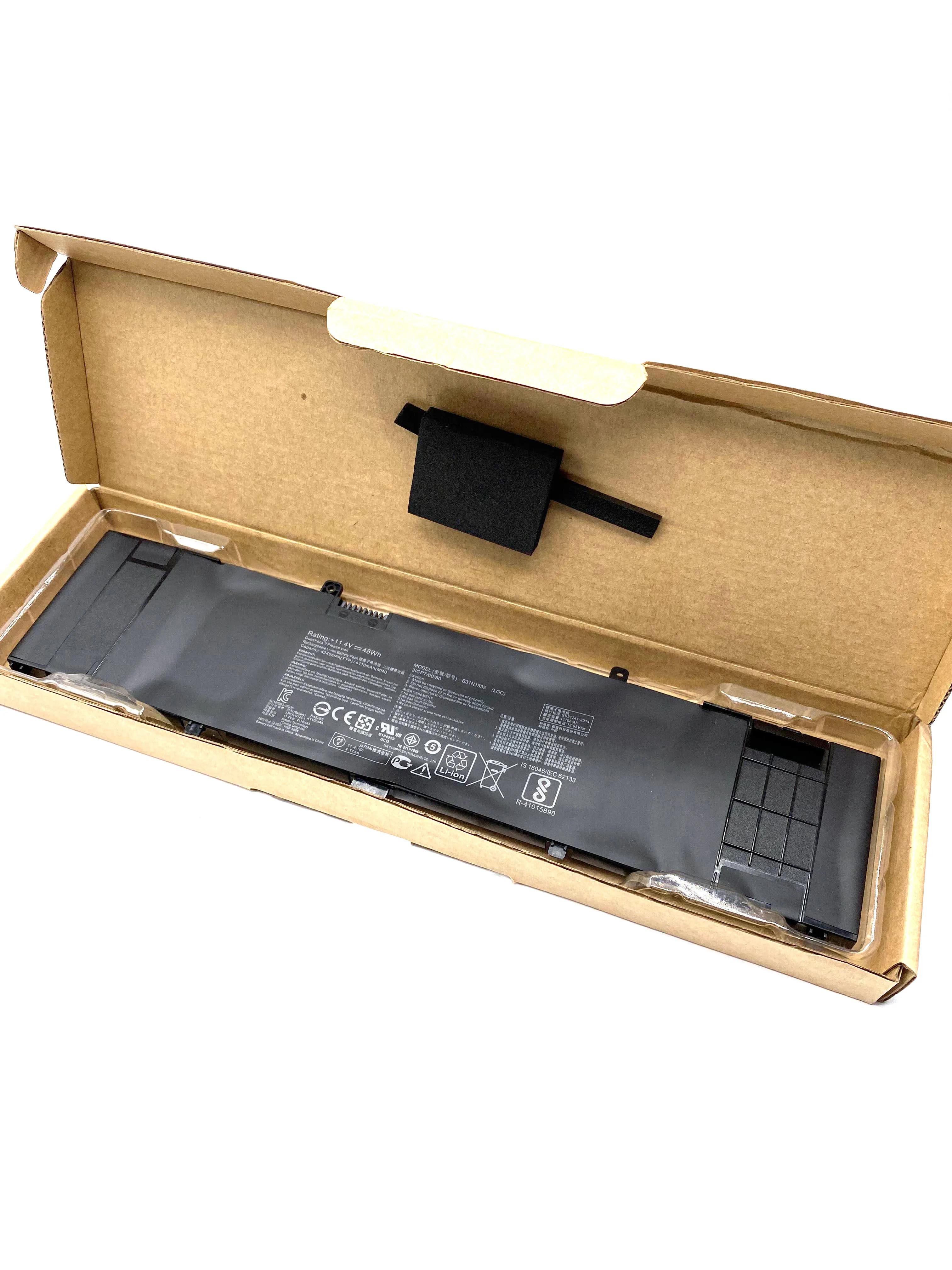 

B31N1535 Laptop Battery For ASUS ZenBook UX310 UX310UA UX310UQ UX410 UX410U UX410UA UX410UQ U4000U U400UQ RX310U 3ICP7/60/80