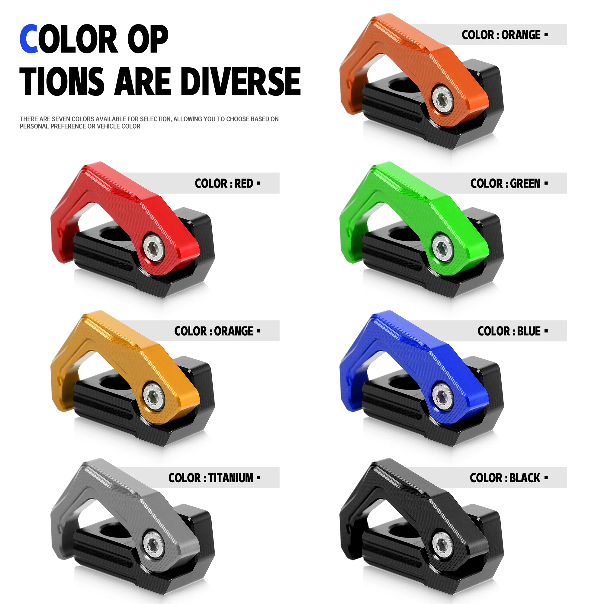 Motorcycle SYM ADX125 Accessories Luggage Bag Bottle Storage Hook Helmet Holder For SYM ADX125 ADX 125 2023-2024 view 3