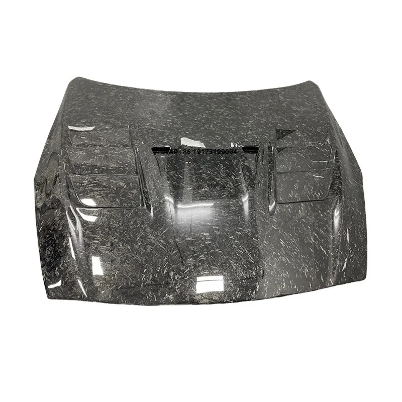 

Forged Carbon Fiber Auto Parts Top Secret Style Bonnet Hood for GTR R35 2017-2020 Carbon Front Hood