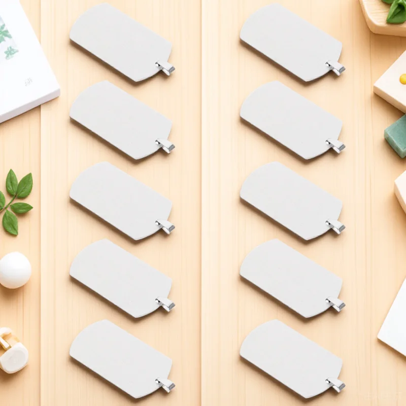 

10 Pcs Military Tag Pendant Jewelry Making Blank Pendants for Engraving Blanks Tags Titanium