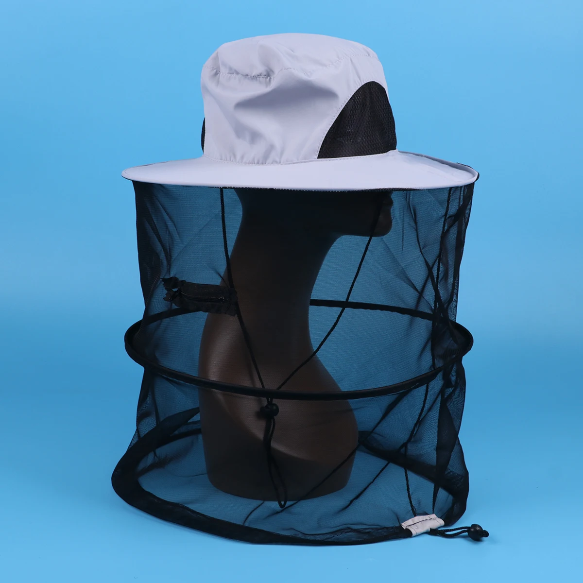 

Mosquito Hat Keeper Netting Beekeeping Hats Nets for Face Boonie with Neck Flap