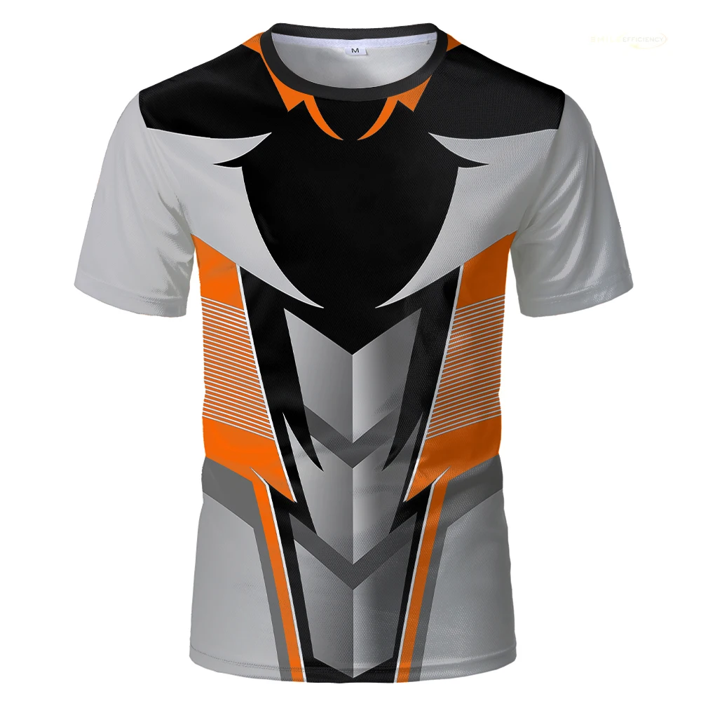 2024 New Mecha Style Fashion Men's T-shirts Christmas Gift Children's Trendy t shirt Outdoor casual Unisex boy Sports Tops