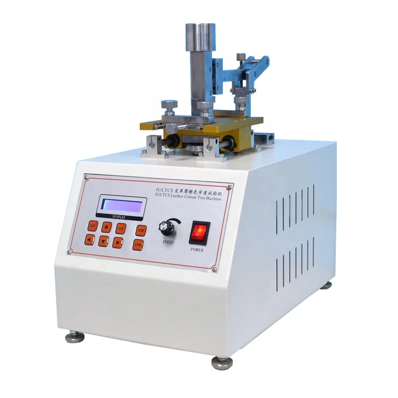 

Leather Rubbing Color Fastness Tester Leather Abrasive Tester