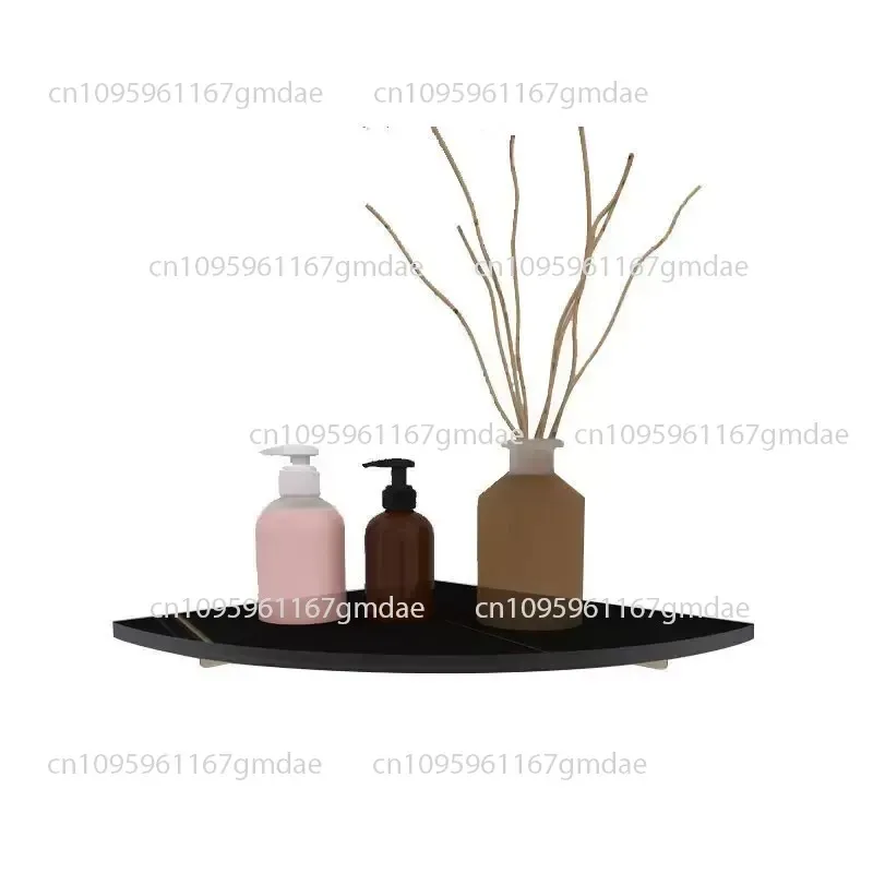 No punching bathroom marble triangle rack toilet rock slab niche kitchen corner fan stone baffle